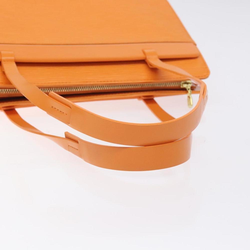 LOUIS VUITTON Epi Croisette PM Tote Bag Orange Mandarin M5249H LV Auth 126209 - Picture 7 of 16